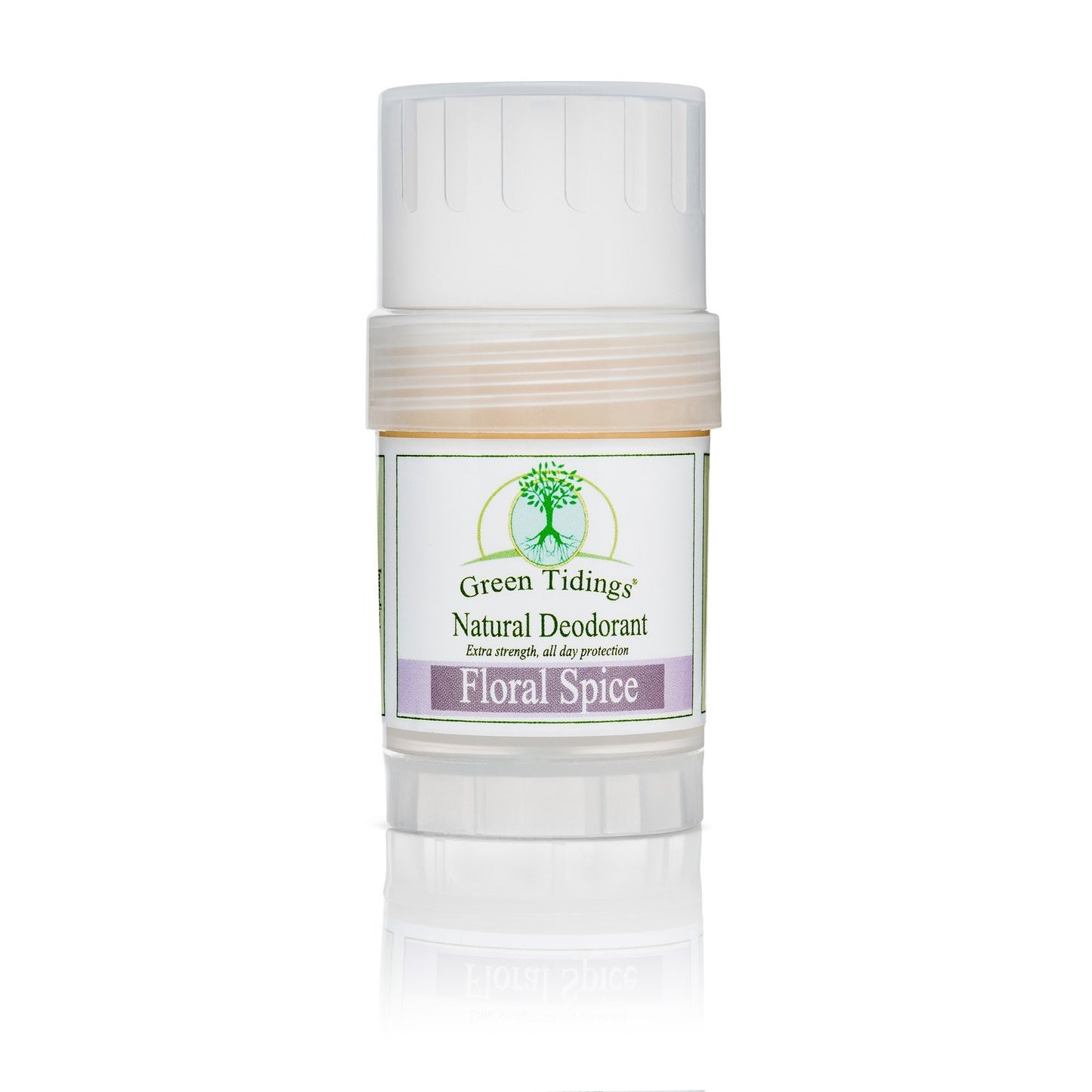 Green Tidings All Natural Deodorant- Floral Spice, 1 Ounce - Green Tidings