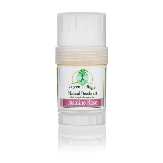 Green Tidings All Natural Deodorant- Jasmine Rose, 1 Ounce - Green Tidings