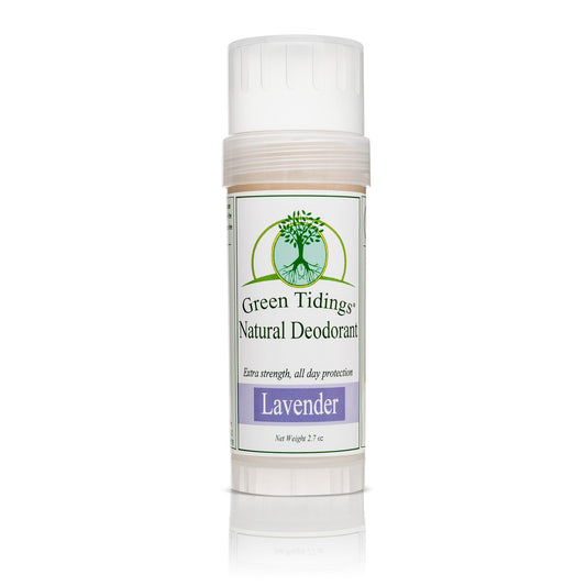 Green Tidings All Natural Deodorant- Lavender, 2.7 Ounces - Green Tidings