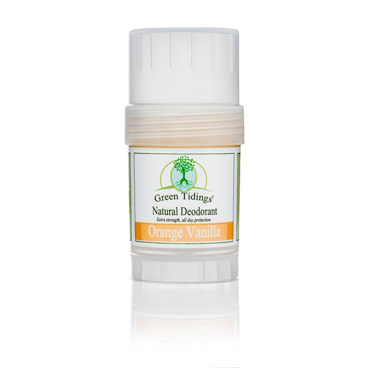 Green Tidings All Natural Deodorant- Orange Vanilla, 1 Ounce - Green Tidings