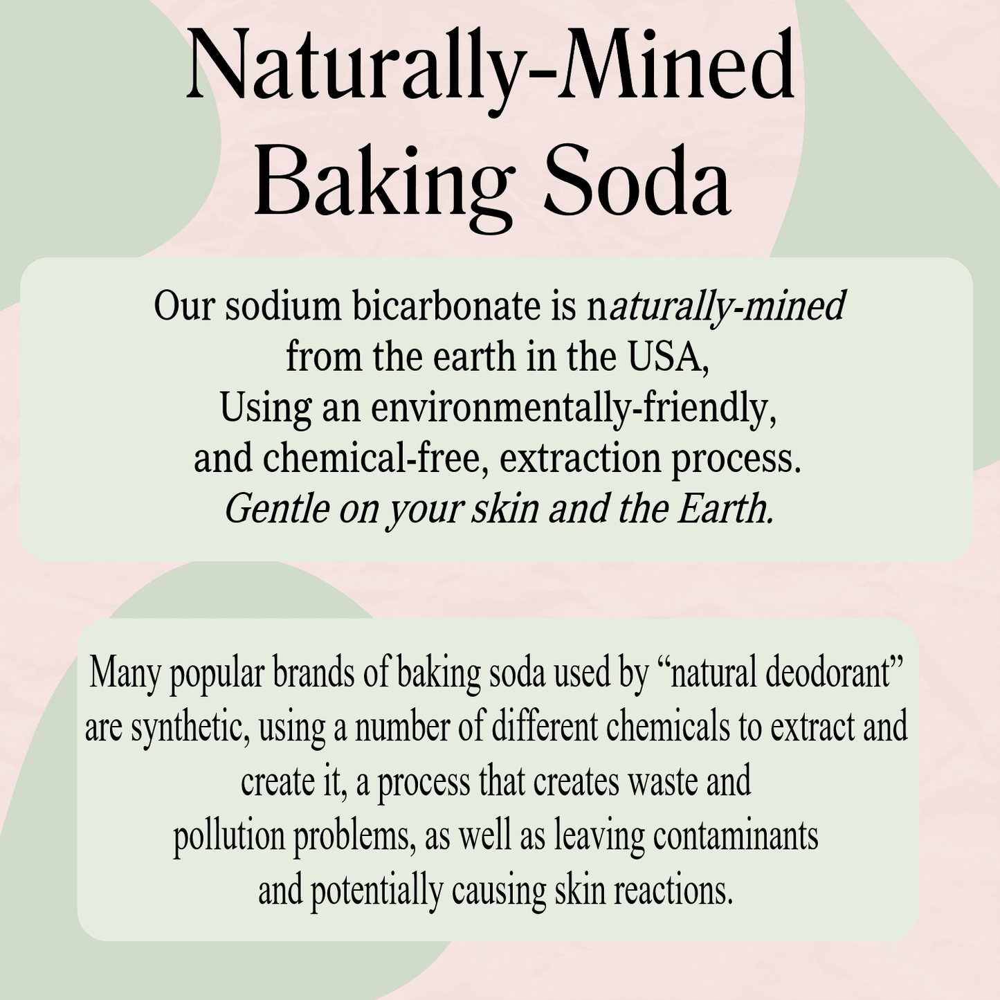 Green Tidings All Natural Deodorant- Unscented 1 Ounce 3 PACK - Green Tidings