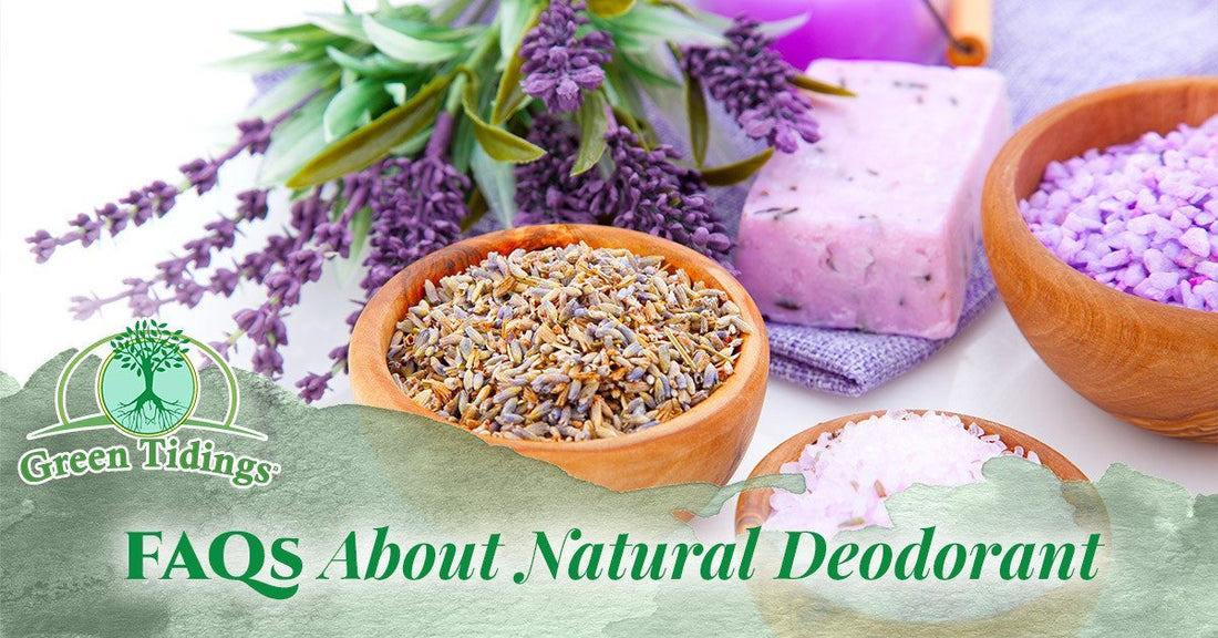 FAQs About Natural Deodorant - Green Tidings