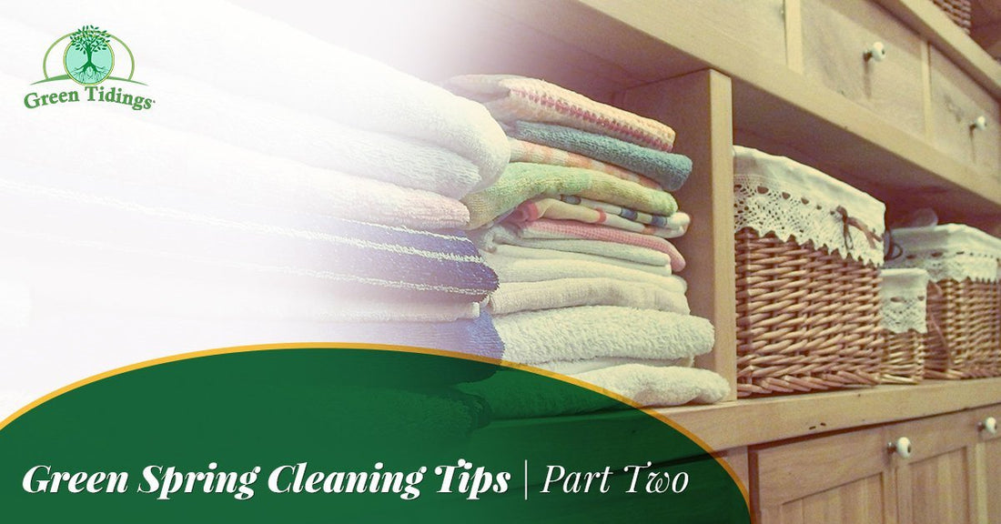 Green Spring Cleaning Tips, Part Two - Green Tidings