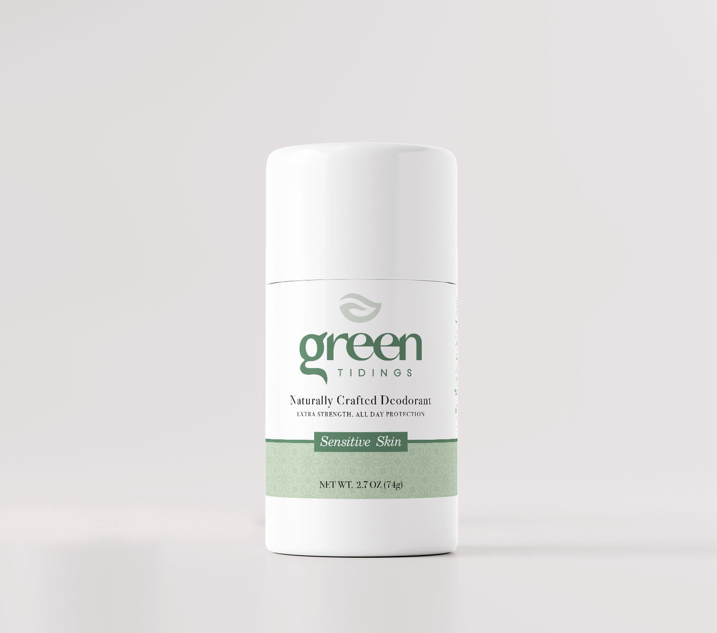 2.7 Ounces Sensitive Skin Natural Deodorant, Chamomile & Sage (No Baking Soda)