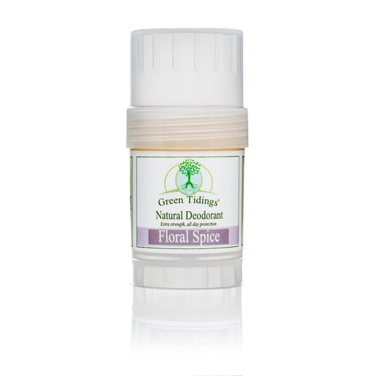 Green Tidings All Natural Deodorant- Floral Spice, 1 Ounce - Green Tidings