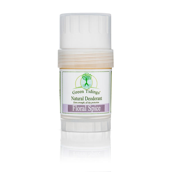 Green Tidings All Natural Deodorant- Floral Spice, 1 Ounce
