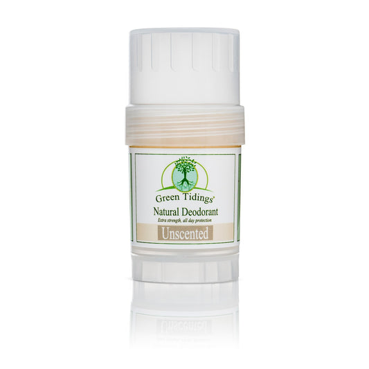Green Tidings Natural Deodorant, Unscented 1 Ounce - Green Tidings