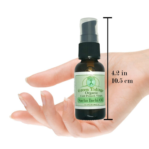 Green Tidings SACHA INCHI OIL (Organic, cold-pressed, virgin) - Green Tidings