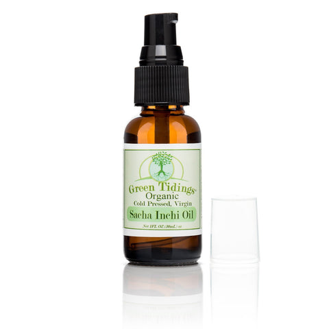 Green Tidings SACHA INCHI OIL (Organic, cold-pressed, virgin) - Green Tidings