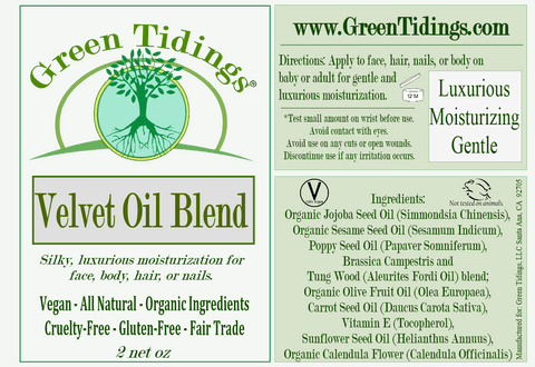 Green Tidings Velvet Oil Blend - Green Tidings