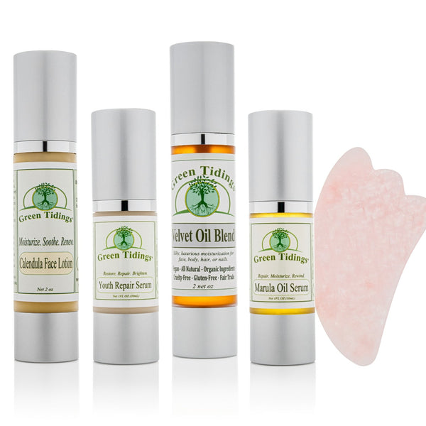 Luxury Face Care Set (full size!) 15% OFF - Green Tidings